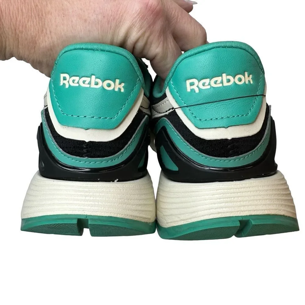REEBOK Wmns Classic Leather Legacy AZ 'Black Future Teal' Size 8.5
